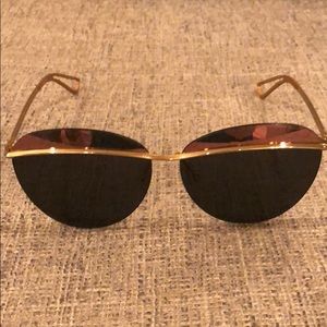 Christian Dior Metallic 2 Rose Gold Sunglasses